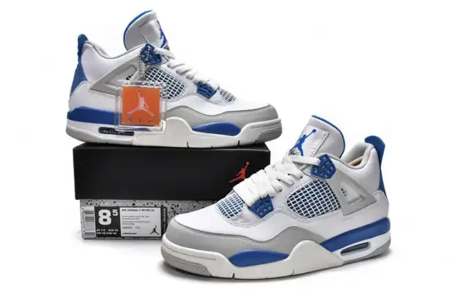 Kick Theory Air 4 Retro Military (2012) Jordan 308497-105 Blue 0523